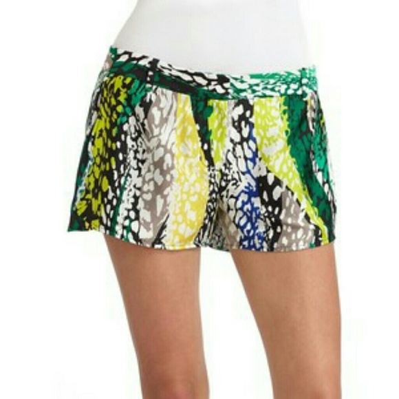 BCBGMaxAzria Phillips Silk Shorts - Picture 1 of 2